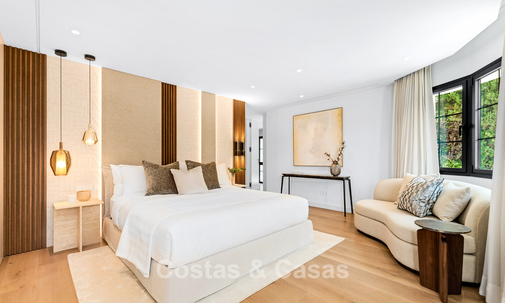 Villa luxueuse et intemporelle avec vue panoramique à vendre à Nueva Andalucía, Marbella 792917