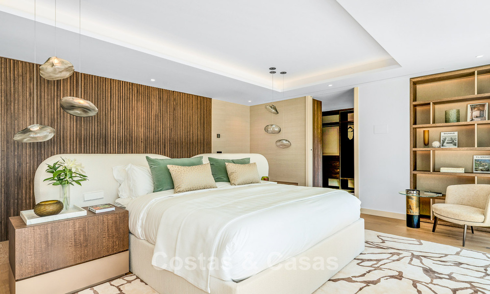 Villa luxueuse et intemporelle avec vue panoramique à vendre à Nueva Andalucía, Marbella 792919