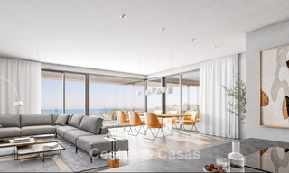 Appartements neufs modernes avec vue panoramique sur la mer à vendre à Manilva, Costa del Sol 792930 