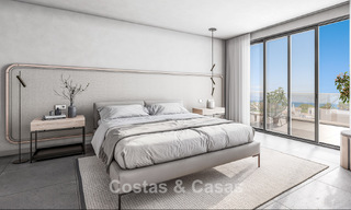Appartements neufs modernes avec vue panoramique sur la mer à vendre à Manilva, Costa del Sol 792932 