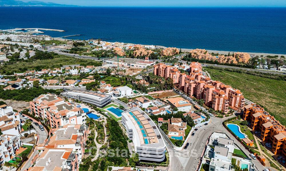 Appartements neufs modernes avec vue panoramique sur la mer à vendre à Manilva, Costa del Sol 792936