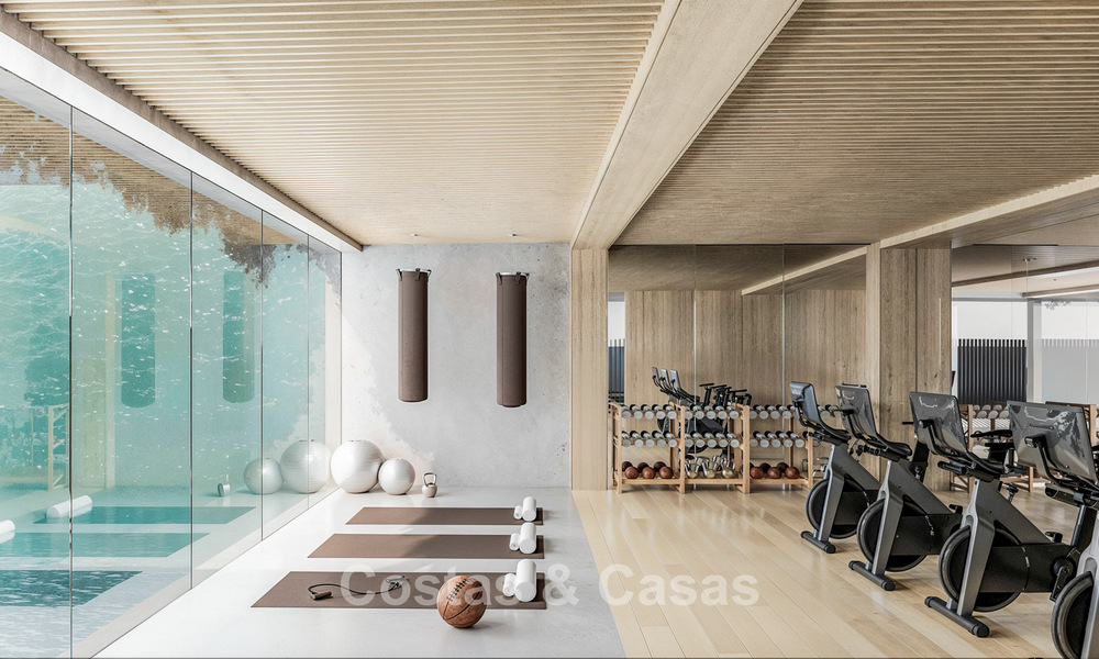 Appartements neufs modernes avec vue panoramique sur la mer à vendre à Manilva, Costa del Sol 792943