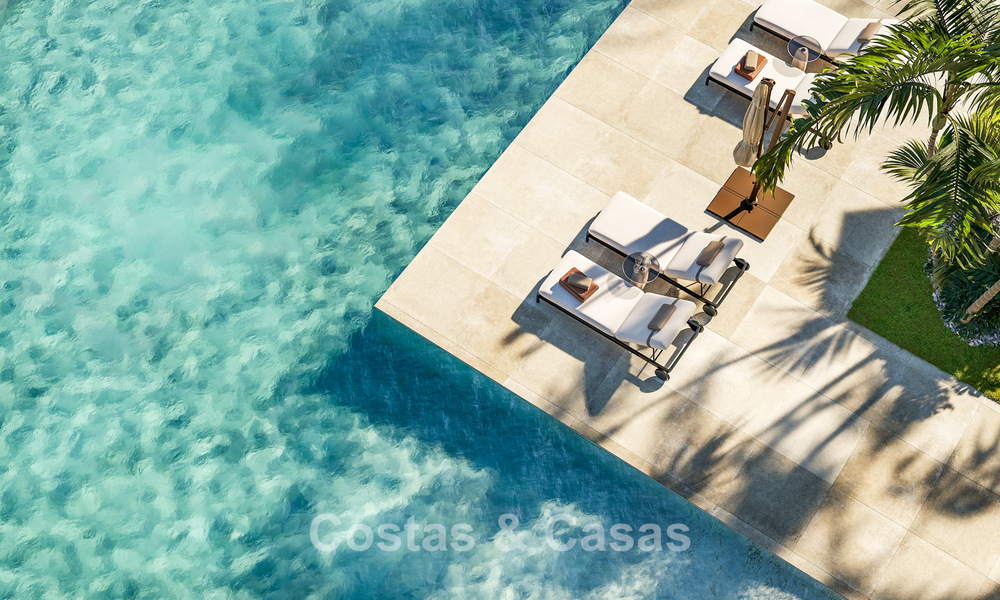 Appartements innovants avec vue panoramique sur la mer à vendre dans un resort de golf à Mijas Costa, Costa del Sol 792973