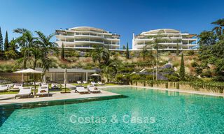 Appartements innovants avec vue panoramique sur la mer à vendre dans un resort de golf à Mijas Costa, Costa del Sol 792979 