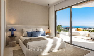 Appartements innovants avec vue panoramique sur la mer à vendre dans un resort de golf à Mijas Costa, Costa del Sol 792980 