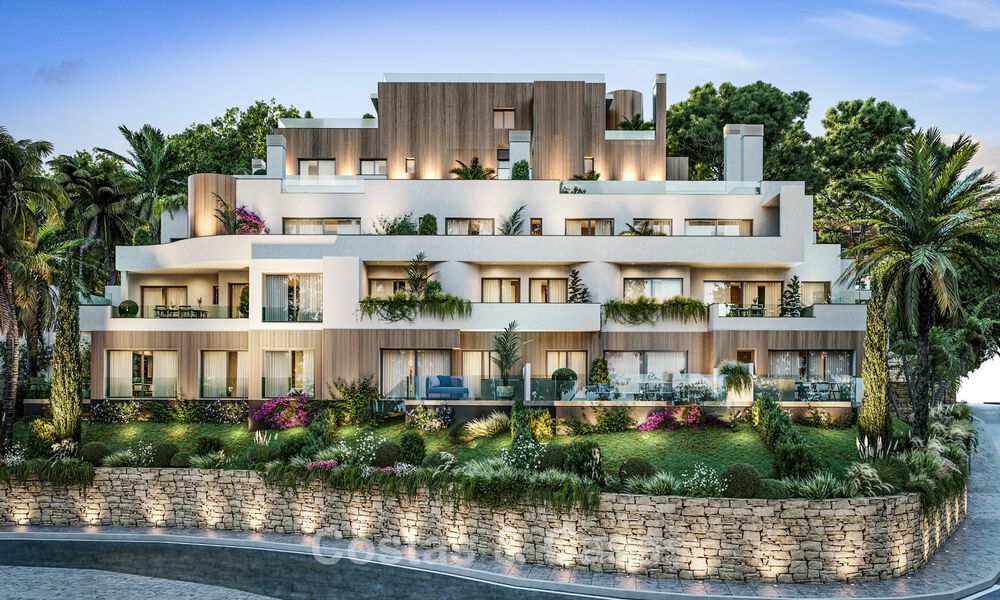 Appartements de luxe haut de gamme à vendre dans une urbanisation de golf calme et prestigieuse à l’est de Marbella 793196