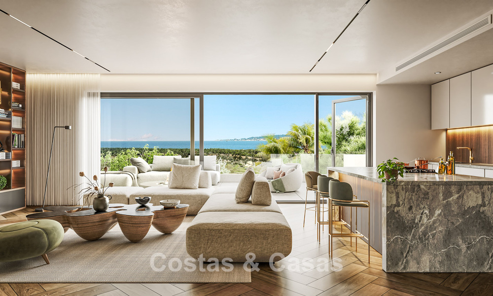 Appartements de luxe haut de gamme à vendre dans une urbanisation de golf calme et prestigieuse à l’est de Marbella 793198