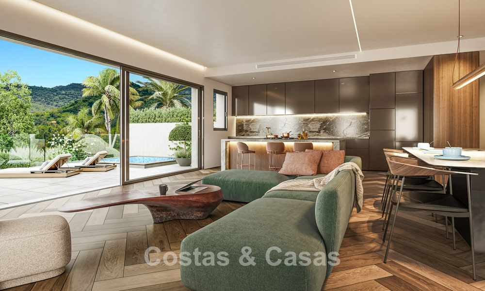 Appartements de luxe haut de gamme à vendre dans une urbanisation de golf calme et prestigieuse à l’est de Marbella 793204