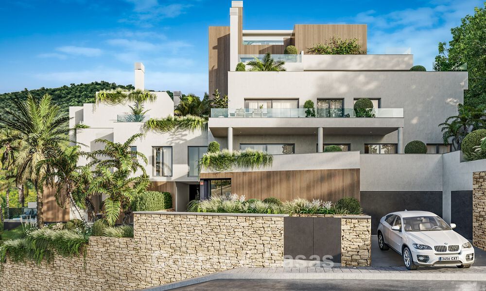 Appartements de luxe haut de gamme à vendre dans une urbanisation de golf calme et prestigieuse à l’est de Marbella 793205