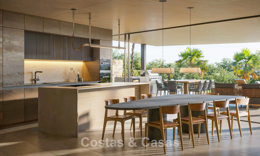 Villa exclusive à l’architecture contemporaine à vendre dans un quartier prestigieux de Nueva Andalucía, Marbella 793023