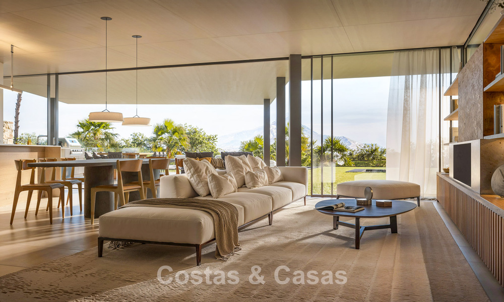 Villa exclusive à l’architecture contemporaine à vendre dans un quartier prestigieux de Nueva Andalucía, Marbella 793025