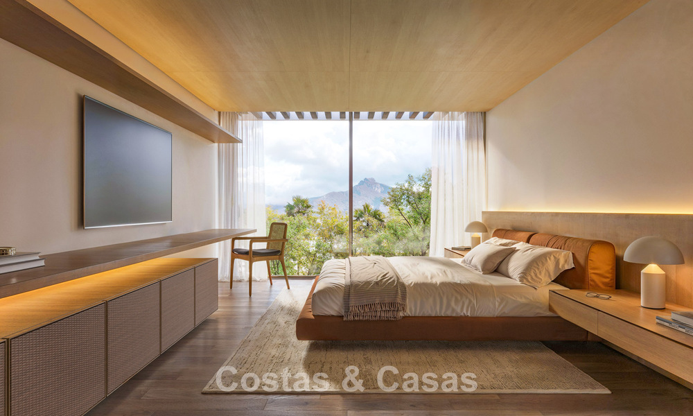 Villa exclusive à l’architecture contemporaine à vendre dans un quartier prestigieux de Nueva Andalucía, Marbella 793026