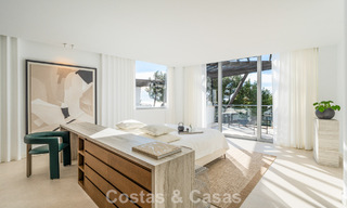 Villa mitoyenne moderne à vendre avec vue sur la mer dans une résidence sécurisée à Sierra Blanca, Golden Mile de Marbella 793035 