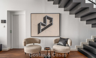 Villa mitoyenne moderne à vendre avec vue sur la mer dans une résidence sécurisée à Sierra Blanca, Golden Mile de Marbella 793036 