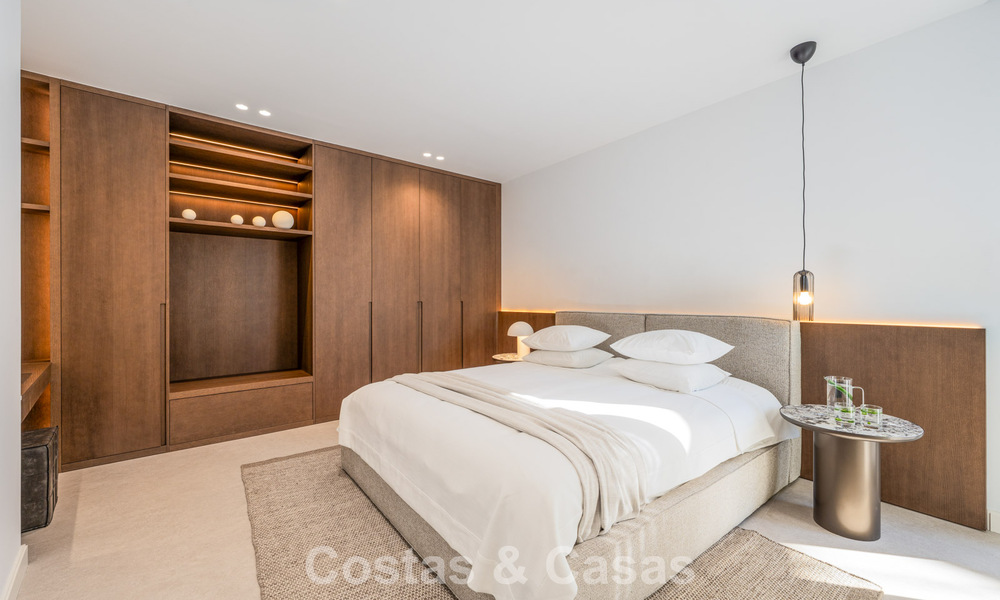 Villa mitoyenne moderne à vendre avec vue sur la mer dans une résidence sécurisée à Sierra Blanca, Golden Mile de Marbella 793038