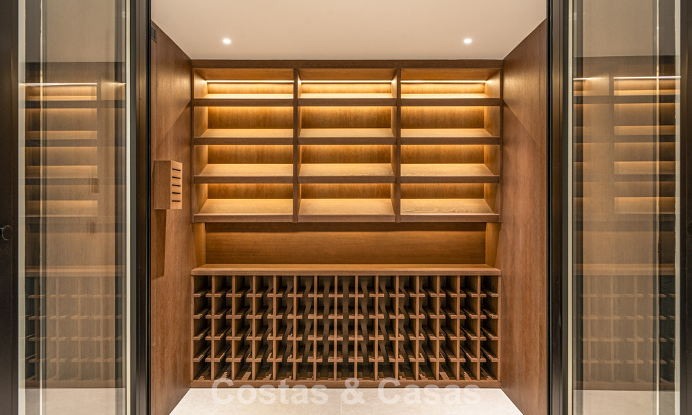 Villa mitoyenne moderne à vendre avec vue sur la mer dans une résidence sécurisée à Sierra Blanca, Golden Mile de Marbella 793049