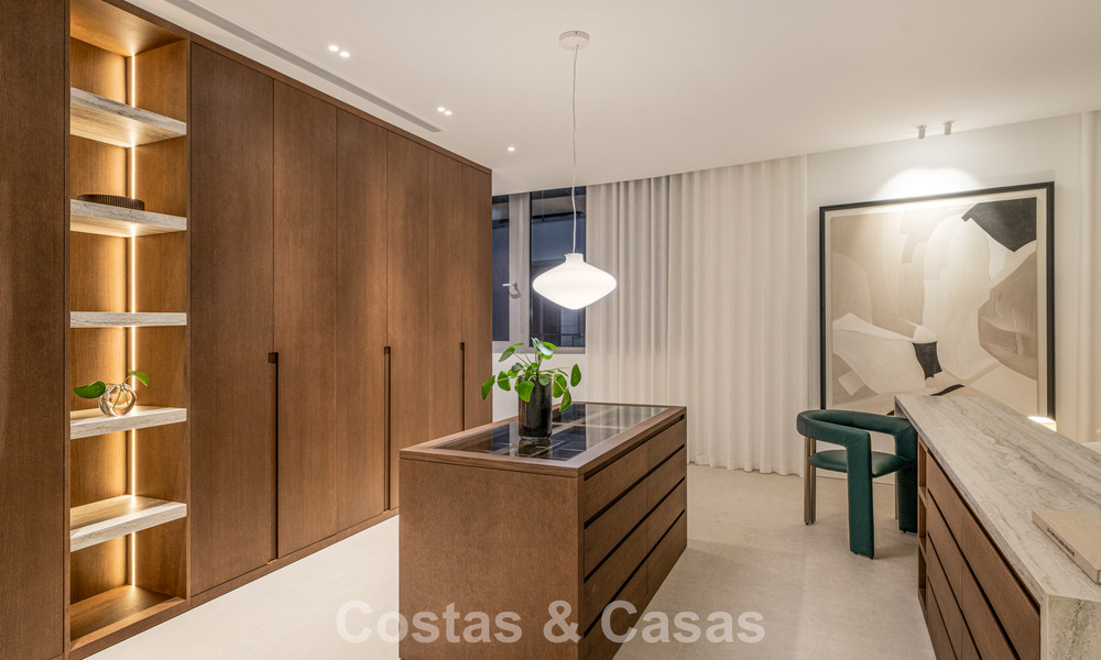 Villa mitoyenne moderne à vendre avec vue sur la mer dans une résidence sécurisée à Sierra Blanca, Golden Mile de Marbella 793056