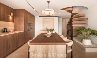 Maison de ville exclusive avec vues panoramiques à vendre dans la vallée du golf de Nueva Andalucía, Marbella 793274 