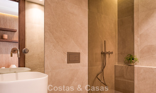 Maison de ville exclusive avec vues panoramiques à vendre dans la vallée du golf de Nueva Andalucía, Marbella 793284 