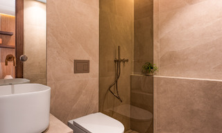 Maison de ville exclusive avec vues panoramiques à vendre dans la vallée du golf de Nueva Andalucía, Marbella 793289 