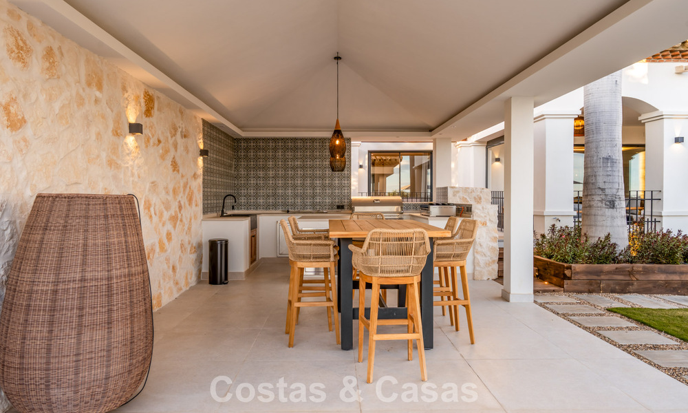 Villa méditerranéenne contemporaine prêt à emménager avec vue imprenable sur la mer à vendre à Benahavís - Marbella 793397