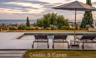 Villa méditerranéenne contemporaine prêt à emménager avec vue imprenable sur la mer à vendre à Benahavís - Marbella 793400 