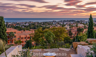 Villa méditerranéenne contemporaine prêt à emménager avec vue imprenable sur la mer à vendre à Benahavís - Marbella 793402 