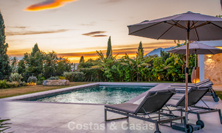 Villa méditerranéenne contemporaine prêt à emménager avec vue imprenable sur la mer à vendre à Benahavís - Marbella 793403 