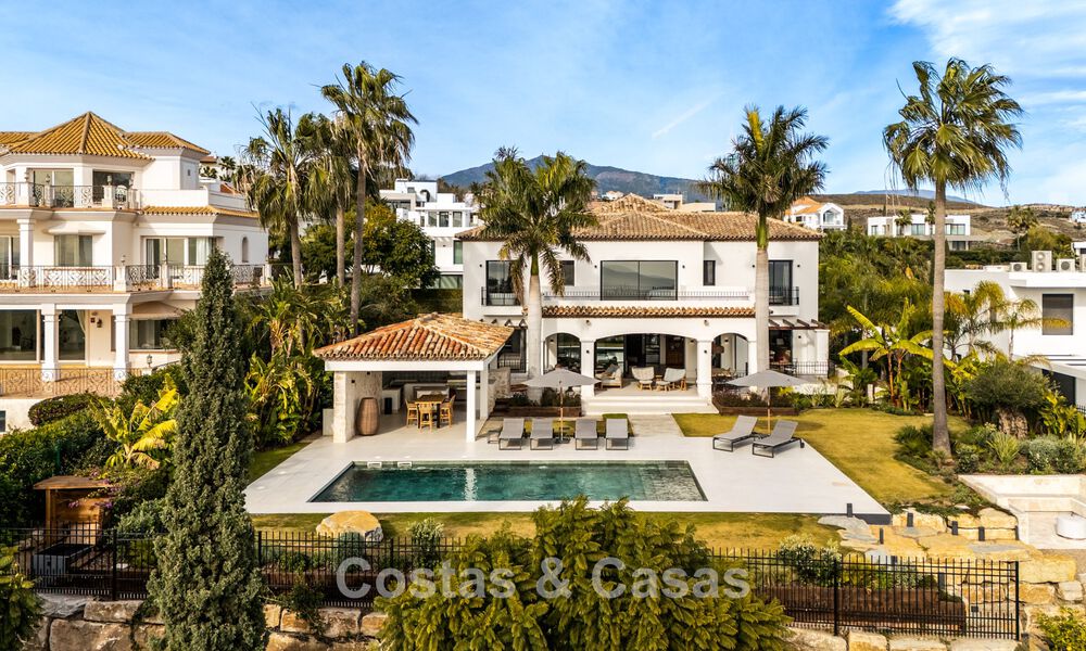 Villa méditerranéenne contemporaine prêt à emménager avec vue imprenable sur la mer à vendre à Benahavís - Marbella 793405