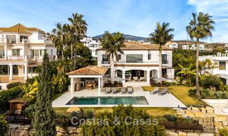 Villa méditerranéenne contemporaine prêt à emménager avec vue imprenable sur la mer à vendre à Benahavís - Marbella 793405 