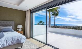 Villa méditerranéenne contemporaine prêt à emménager avec vue imprenable sur la mer à vendre à Benahavís - Marbella 793416 
