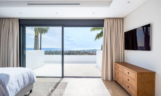 Villa méditerranéenne contemporaine prêt à emménager avec vue imprenable sur la mer à vendre à Benahavís - Marbella 793419 