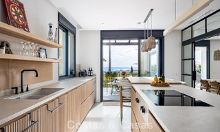 Villa méditerranéenne contemporaine prêt à emménager avec vue imprenable sur la mer à vendre à Benahavís - Marbella 793434 