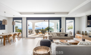 Villa méditerranéenne contemporaine prêt à emménager avec vue imprenable sur la mer à vendre à Benahavís - Marbella 793438 