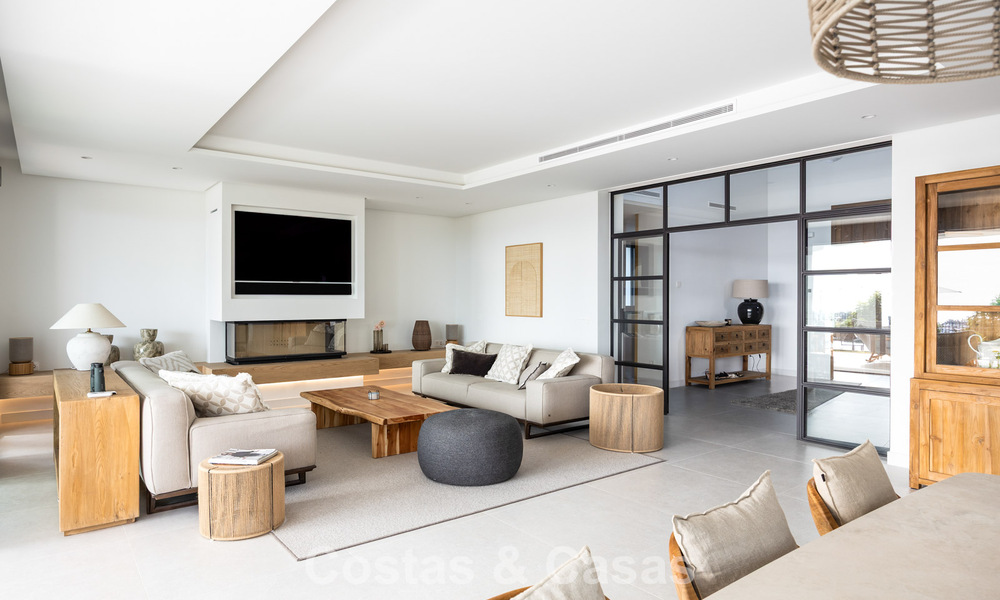 Villa méditerranéenne contemporaine prêt à emménager avec vue imprenable sur la mer à vendre à Benahavís - Marbella 793440