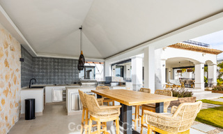 Villa méditerranéenne contemporaine prêt à emménager avec vue imprenable sur la mer à vendre à Benahavís - Marbella 793448 