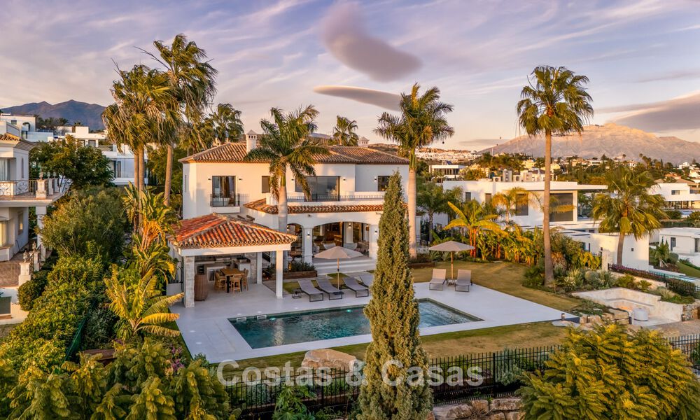 Villa méditerranéenne contemporaine prêt à emménager avec vue imprenable sur la mer à vendre à Benahavís - Marbella 793450