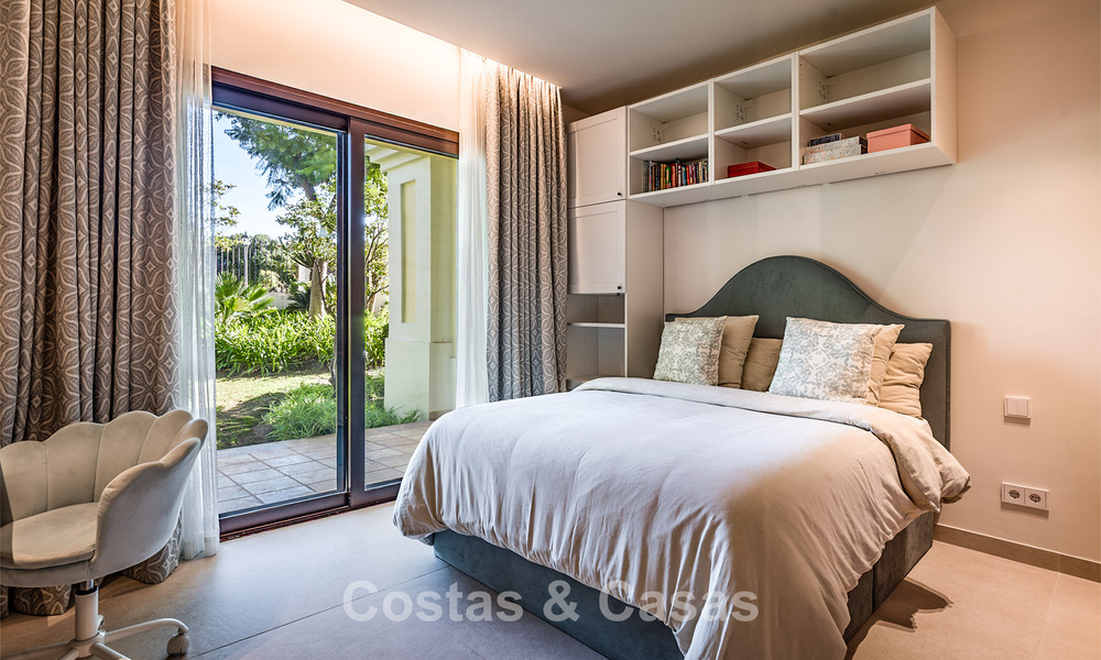 Appartement de jardin exclusif avec piscine privée à vendre à Aloha, Nueva Andalucía, Marbella 793458