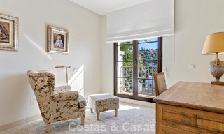 Maison avec vue panoramique et grand jardin à vendre dans une urbanisation sécurisée avec golf à Benahavís - Marbella 793711 