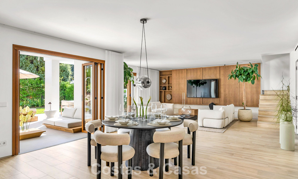 Élégant appartement duplex avec jardin privé à vendre, directement sur le parcours de golf à Nueva Andalucía, Marbella 793115