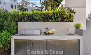 Élégant appartement duplex avec jardin privé à vendre, directement sur le parcours de golf à Nueva Andalucía, Marbella 793124 