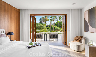 Élégant appartement duplex avec jardin privé à vendre, directement sur le parcours de golf à Nueva Andalucía, Marbella 793126 