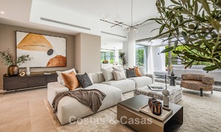 Villa de luxe prête à emménager avec style architectural minimaliste à vendre sur la New Golden Mile entre Marbella et Estepona 793096 