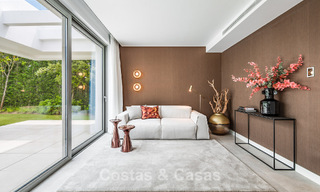 Villa de luxe prête à emménager avec style architectural minimaliste à vendre sur la New Golden Mile entre Marbella et Estepona 793097 