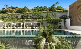 Lancement! Villas mitoyennes modernes avec vue mer à vendre dans un complexe de style resort à Elviria, Est de Marbella 793155 
