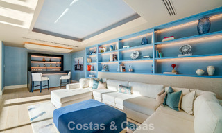 Villa architecturale moderne avec vue sur la mer et un fitness profesionelle à vendre à El Madroñal, Benahavís - Marbella 793738 