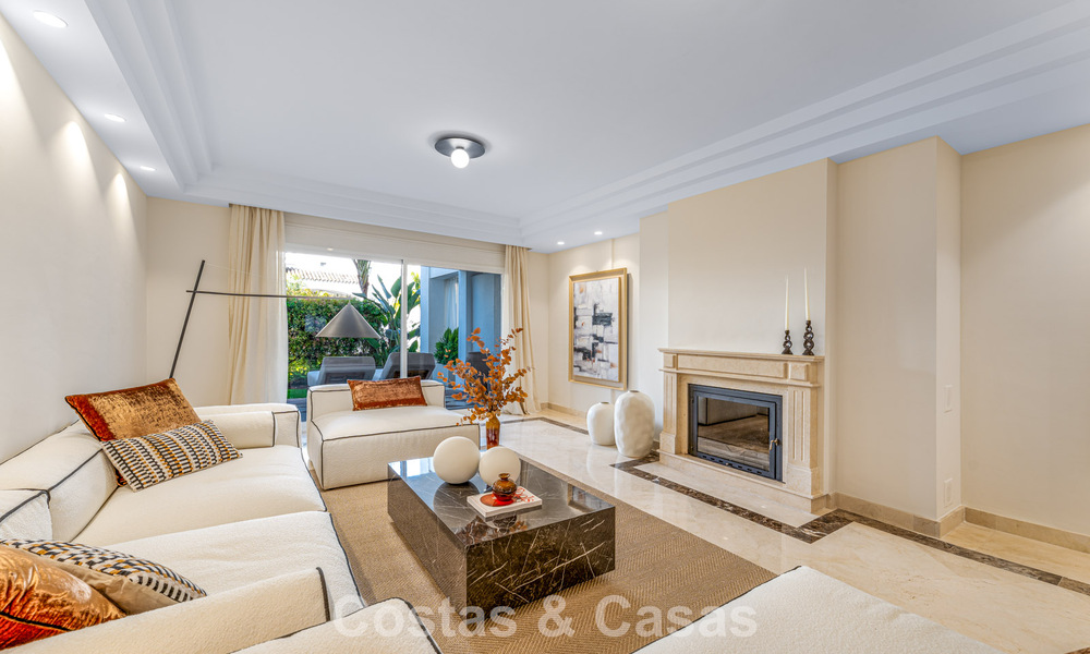 Élégant appartement en rez-de-chaussée avec jardin privé à vendre à Sierra Blanca, Marbella 793893