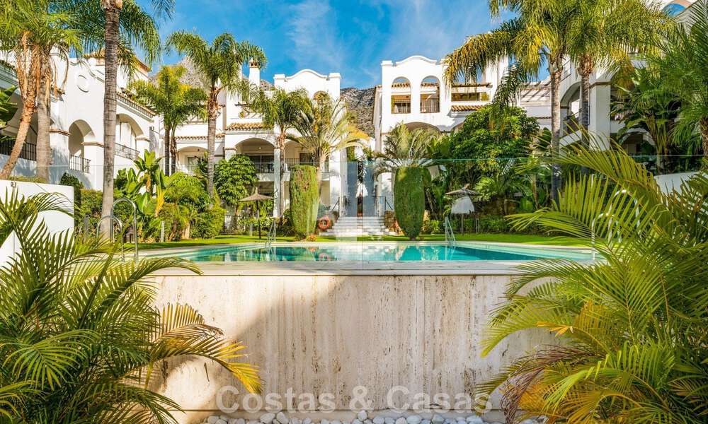 Élégant appartement en rez-de-chaussée avec jardin privé à vendre à Sierra Blanca, Marbella 793903