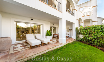 Élégant appartement en rez-de-chaussée avec jardin privé à vendre à Sierra Blanca, Marbella 793909