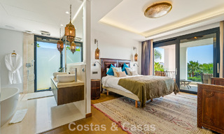 Villa de luxe exclusive au design moderniste à vendre dans la Vallée du Golf de Nueva Andalucía, Marbella 793927 